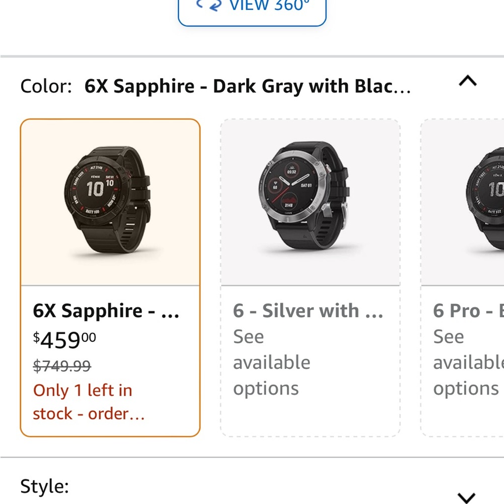 Garmin fēnix® 6 - Sapphire Edition
